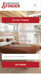 Mobile Screenshot of furnishedfinder.com